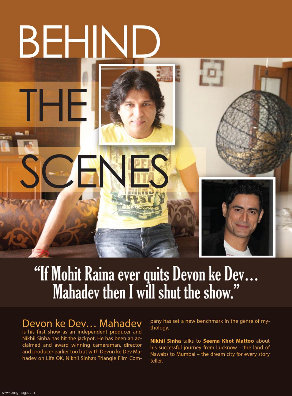 If Mohit Will Quit DKDM Then I will close show- Nikhil Sinha | Devon ke ...